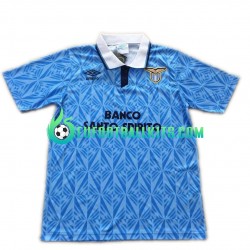 SS Lazio Retro Home Football Shirts 1991 Men LS