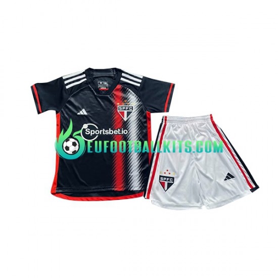 Sao Paulo Third Football Shirts 2023-2024 Kids LS