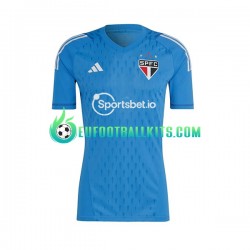 Sao Paulo FC Goalkeeper Away Football Shirts 2023 Men LS