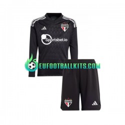 Sao Paulo FC Goalkeeper Home Football Shirts 2023-2024 Kids SS
