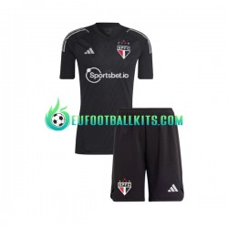 Sao Paulo FC Goalkeeper Home Football Shirts 2023-2024 Kids LS
