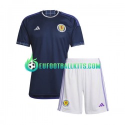 Scotland Home Football Shirts 2022-2023 Kids LS