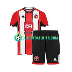 Sheffield United Home Football Shirts 2023-2024 Kids LS