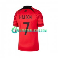 South Korea Son Heung-min 7 Home Football Shirts World Cup 2022 Men LS