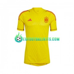 Spain Goalkeeper Away Football Shirts 2022-2023 Men LS