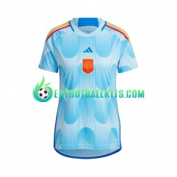 Spain Away Football Shirts World Cup 2022 Woman LS