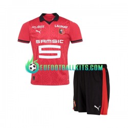 Stade Rennais Home Football Shirts 2023-2024 Kids LS