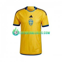 Sweden Home Football Shirts 2022 Men LS