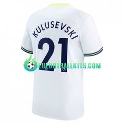 Tottenham Hotspur Dejan Kulusevski 21 Home Football Shirts 2022-2023 Men LS
