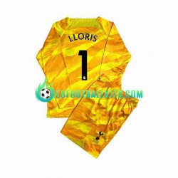 Tottenham Hotspur Goalkeeper Hugo Orangecolor Away Football Shirts 2023-2024 Kids SS