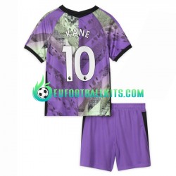 Tottenham Hotspur Harry Kane 10 Third Football Shirts 2021-2022 Kids LS