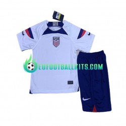 USA Home Football Shirts World Cup 2022 Kids LS