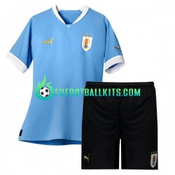 Uruguay Home Football Shirts 2022 Kids LS