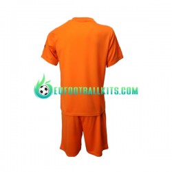 Uruguay Goalkeeper Away Football Shirts World Cup 2022 Kids LS
