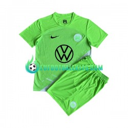 VfL Wolfsburg Home Football Shirts 2023-2024 Kids LS