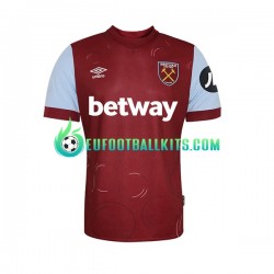 West Ham United Home Football Shirts 2023-2024 Men LS