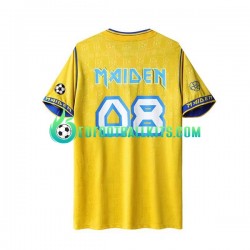 West Ham United Retro Iron Maiden Home Football Shirts 2008 Men LS