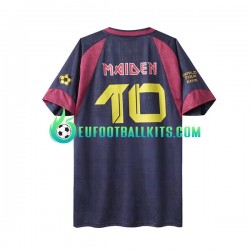 West Ham United Retro Iron Maiden Home Football Shirts 2010 Men LS