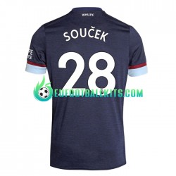 West Ham United Tomas Soucek 28 Third Football Shirts 2021-2022 Men LS