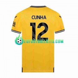 Wolverhampton Wanderers CUNHA 12 Home Football Shirts 2023-2024 Men LS