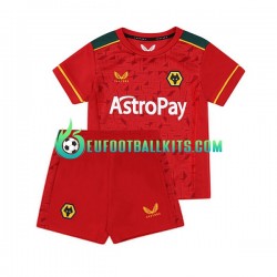 Wolverhampton Wanderers Away Football Shirts 2023-2024 Kids LS