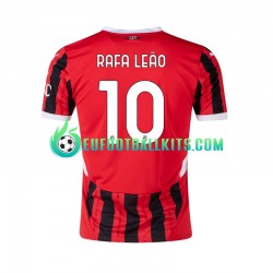 AC Milan RAFA LEAO 10 Home Football Shirts 2024-2025 Men LS