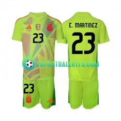 Argentina Goalkeeper Emiliano Martinez 23 Away Football Shirts 2024 Kids LS