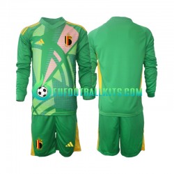 Belgium Goalkeeper Third Football Shirts Euro 2024 Kids SS