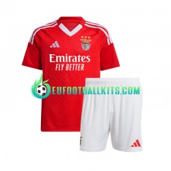 Benfica Home Football Shirts Redcolor 2024-2025 Kids LS