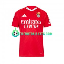 Benfica Home Football Shirts 2024-2025 Redcolor Men LS