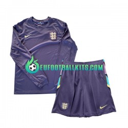 England Away Football Shirts Euro 2024 Kids SS