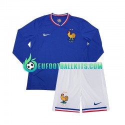 France Home Football Shirts Euro 2024 Kids SS