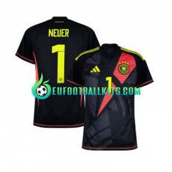 Germany Goalkeeper Manuel Neuer 1 Home Football Shirts Euro 2024 Men LS