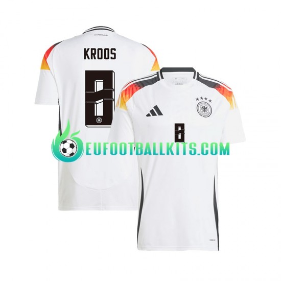 Germany Toni Kroos 8 Home Football Shirts Euro 2024 Men LS