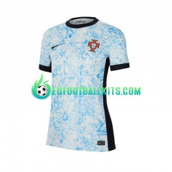 Portugal Away Football Shirts Euro 2024 Woman LS