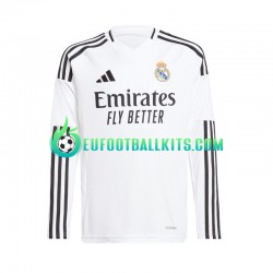 Real Madrid Home Football Shirts Whitecolor 2024-2025 Men SS