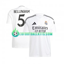 Real Madrid Jude Bellingham 5 Home Football Shirts 2024-2025 Men LS