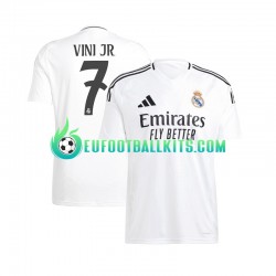 Real Madrid Vinicius Junior 7 Home Football Shirts 2024-2025 Men LS