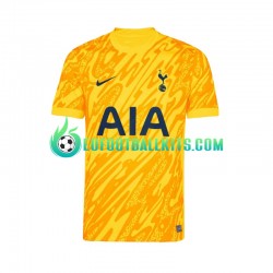 Tottenham Hotspur Goalkeeper Home Football Shirts Yellowcolor 2024-2025 Men LS