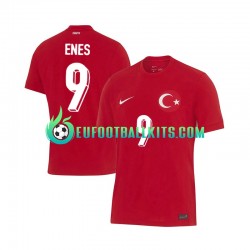 Turkey Enes Unal 9 Away Football Shirts Euro 2024 Men LS