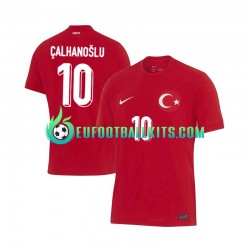 Turkey Hakan Calhanoglu 10 Away Football Shirts Euro 2024 Men LS