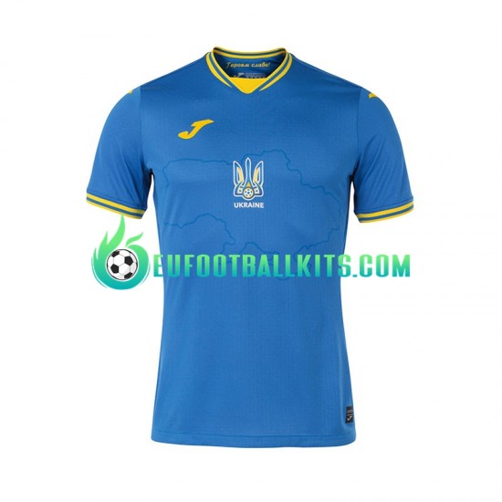 Ukraine Away Football Shirts Euro 2024 Men LS
