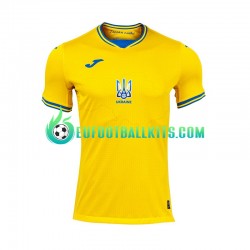 Ukraine Home Football Shirts Euro 2024 Men LS