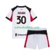AC Milan Ardon Jashari 30 Away Football Shirts 2025-2026 Kids LS