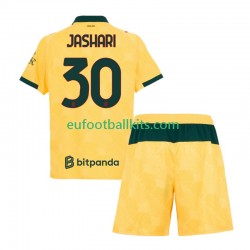 AC Milan Ardon Jashari 30 Third Football Shirts 2025-2026 Kids LS