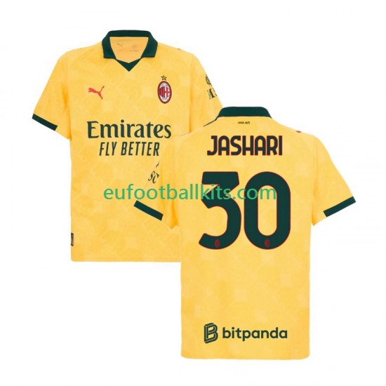 AC Milan Ardon Jashari 30 Third Football Shirts 2025-2026 Men LS