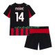 AC Milan Luca Modric 14 Home Football Shirts 2025-2026 Kids LS