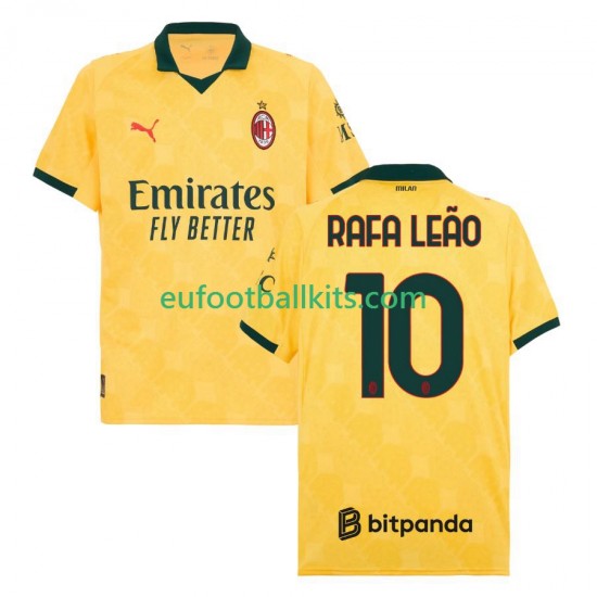 AC Milan Rafael Leao 10 Third Football Shirts 2025-2026 Men LS