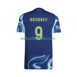AFC Ajax Brian Brobbey 9 Away Football Shirts 2025-2026 Men LS