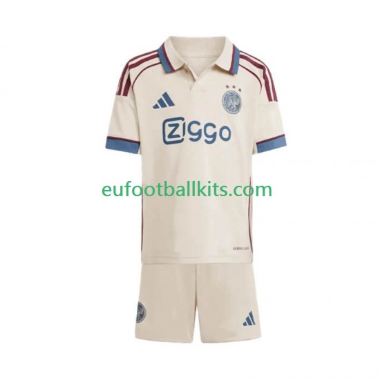 AFC Ajax Third Football Shirts 2025-2026 Kids LS